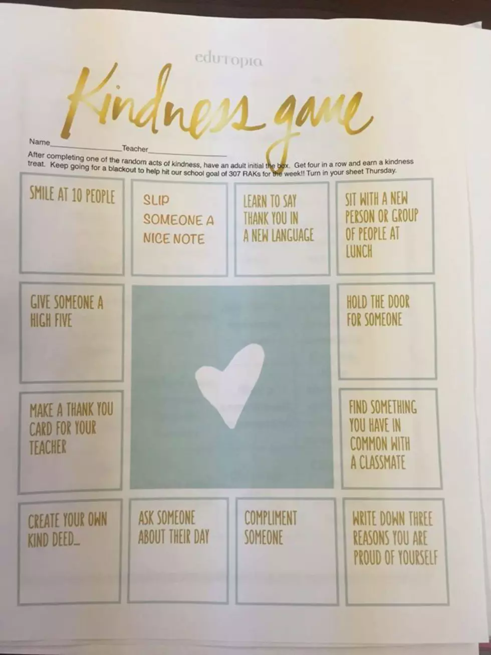 Commit A Random Act Of Kindness In Wyoming