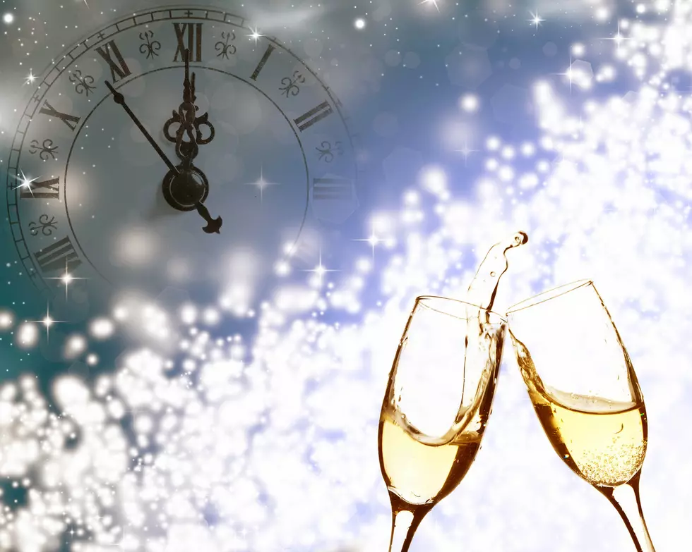 The New Year Comes In Like A Dropping Ball At Midnight In Wyoming